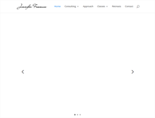 Tablet Screenshot of jenniferlfreeman.com
